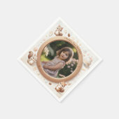 Squirrel Photo Lijst voor verjaardagsfeestjes voor Servet (Hoek)