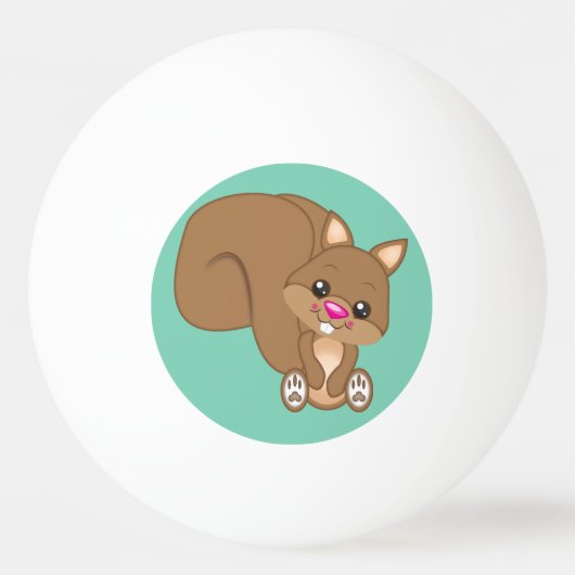 Squirrel Ping Pong Ball (Voorkant)