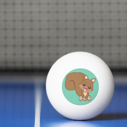 Squirrel Ping Pong Ball (Net)
