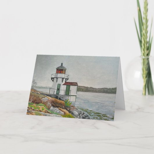 Squirrel Point Light Bedankkaart (Voorkant)