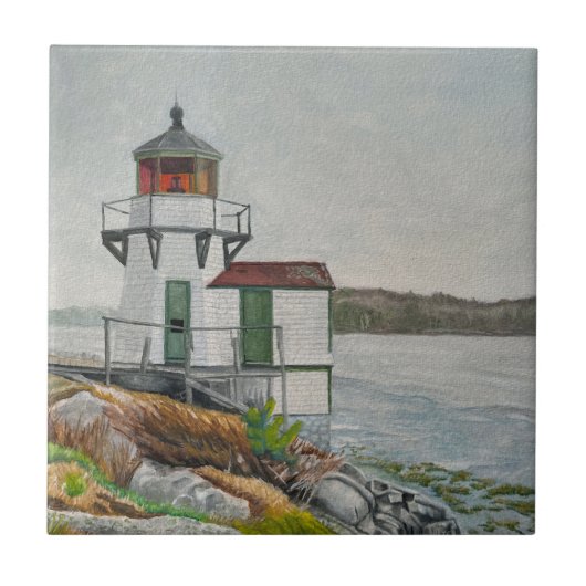 Squirrel Point Light Tegeltje (Voorkant)