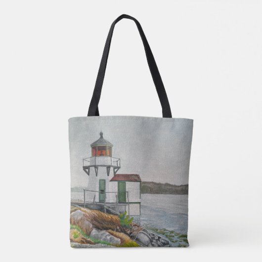 Squirrel Point Light Tote Bag (Achterkant)