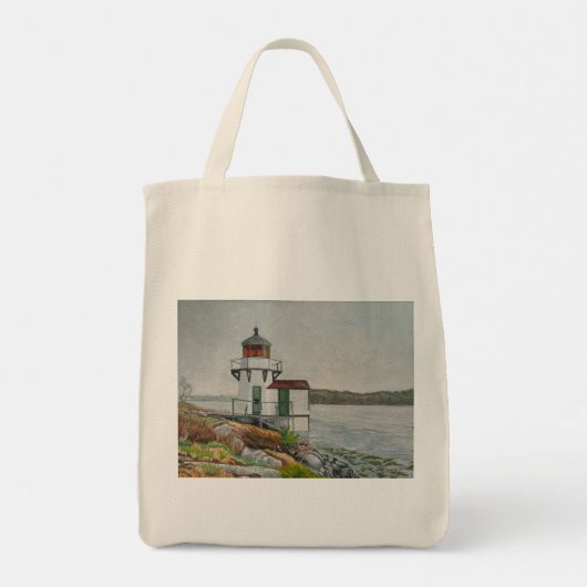 Squirrel Point Light Tote Bag (Achterkant)
