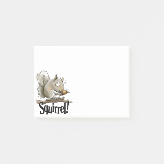 Squirrel Post-It Notes (Voorkant)