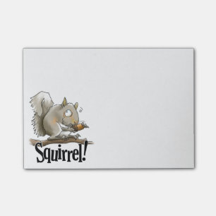 Squirrel Post-It Notes