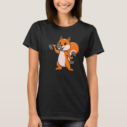 Squirrel Power  Cute Squirrels Animal  Graphic T-shirt (Voorkant)