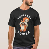 Squirrel Power Squirrel T-shirt (Voorkant)