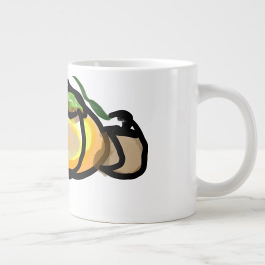 Squirrel pumpkins  grote koffiekop (Rechts)