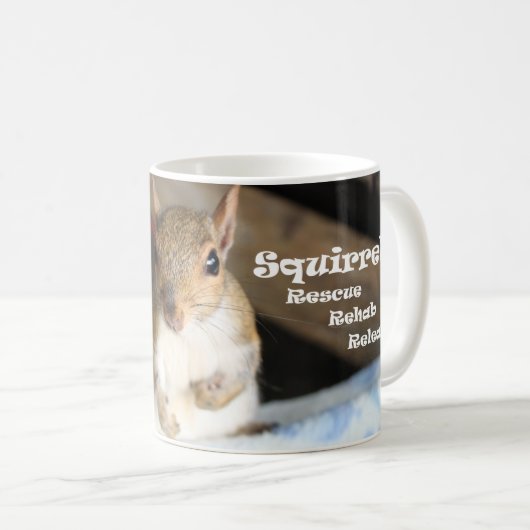 Squirrel Rehab | SquirrellyAF "BooJum" Coffee Mok (Voorkant rechts)