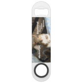 Squirrel Rehab | SquirrellyAF-flessenopening Speed Flessenopener (Achterkant)