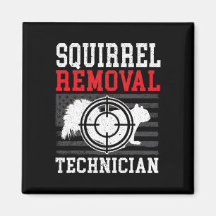 Squirrel Removal Technician Squirrel Hunting Anima Magneet