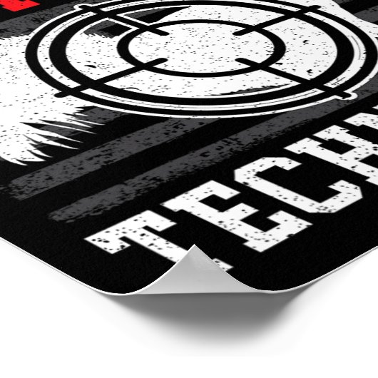 Squirrel Removal Technician Squirrel Hunting Anima Poster (Hoek)