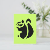 Squirrel Rodent Briefkaart (Staand voorkant)