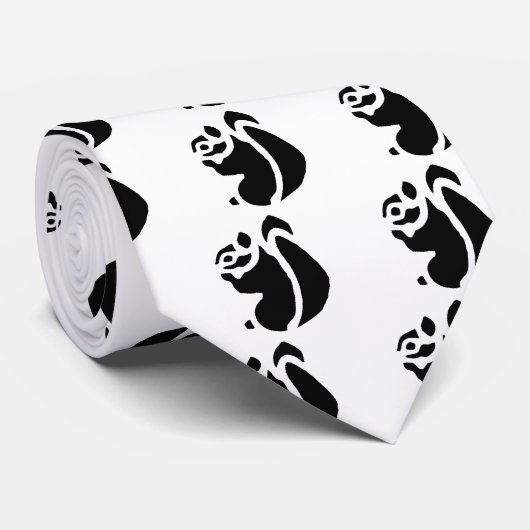 Squirrel Rodent Stropdas (Opgerold)