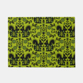 Squirrel Scandinavian Folk Art Deurmat (Voorkant)