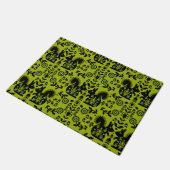 Squirrel Scandinavian Folk Art Deurmat (Schuin)