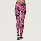 Squirrel Scandinavian Folk Art Leggings (Achterkant)