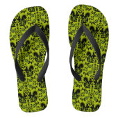 Squirrel Scandinavian Folk Art Teenslippers (Voetbed)