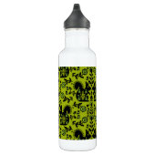 Squirrel Scandinavian Folk Art Waterfles (Rechts)