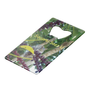 Squirrel Seez U Creditkaart Flessenopener