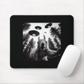 Squirrel Selfie With Alien Ufo Funny For Men Women Muismat (Met muis)