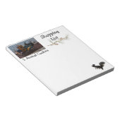 Squirrel Shopping List Notitieblok (Schuin)