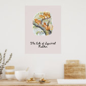 Squirrel Showdown Poster (Keuken)