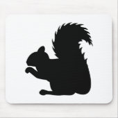 Squirrel Silhouette Muismat (Voorkant)