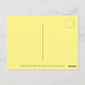 SQUIRREL SLAPING ONDER AUTUMN LEAVES, SEASONAL BRIEFKAART (Achterkant)