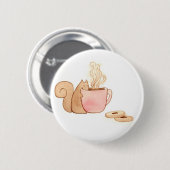 Squirrel Snack Button (Voorkant /achterkant)
