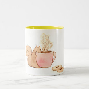 Squirrel Snack Coffee Mok