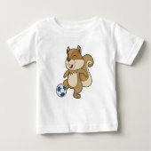 Squirrel Soccer player Soccer (Voorkant)