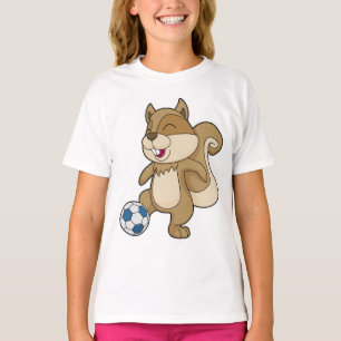 Squirrel Soccer player Soccer T-shirt