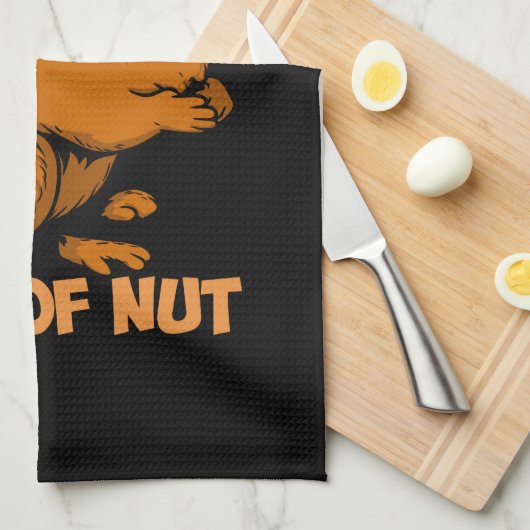 Squirrel - Special Kind Of Nut Theedoek (Quarter Fold)
