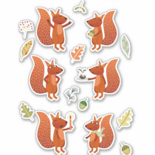 Squirrel Sticker