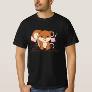Squirrel Sweet Japanse dieren Japan Kawaii T-shirt