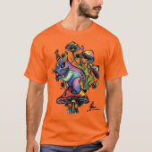 Squirrel Tie Dye T-shirt (Voorkant)