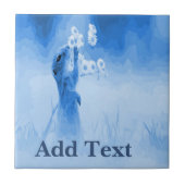 Squirrel Tile, Dutch Kijk, personaliseren Tegeltje (Voorkant)