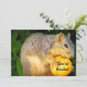 Squirrel_ Uitnodiging (Staand voorkant)