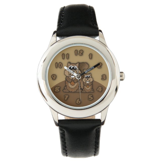 Squirrel Watch Horloge (Voorkant)