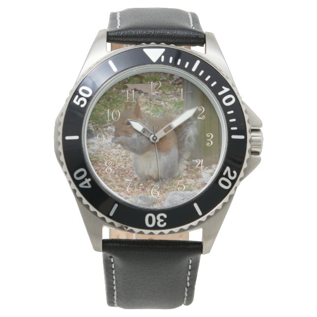 Squirrel Watch Horloge (Voorkant)
