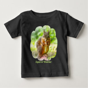 Squirrel Watcher Animal Painting Artwork
