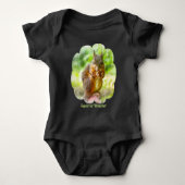 Squirrel Watcher Animal Painting Artwork Romper (Voorkant)