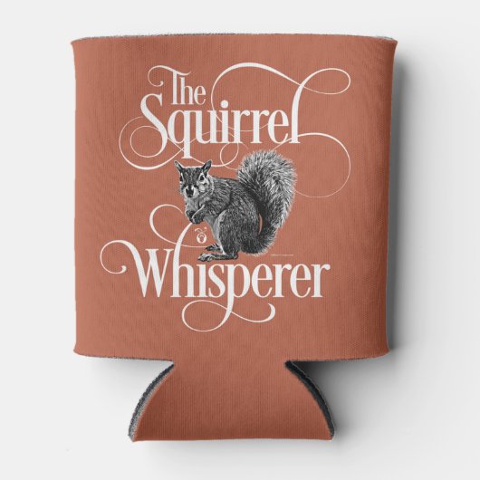 Squirrel Whisperer - grappige eekhoorn Blikjeskoeler (Voorkant)