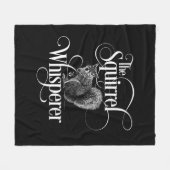 Squirrel Whisperer - grappige eekhoorn Fleece Deken (Voorkant (Horizontaal))