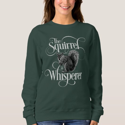 Squirrel Whisperer - grappige eekhoorn met T-Shirt (Voorkant)