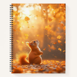 Squirrel Wild Animal Loving Portrait  Notitieboek