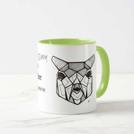 Squirrel Wisdom Mok (Voorkant rechts)