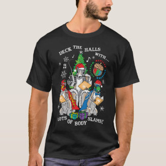 Squirrel Wrestling Vakantie T-shirt