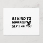 SQUIRRELS KIND BRIEFKAART (Voorkant)
